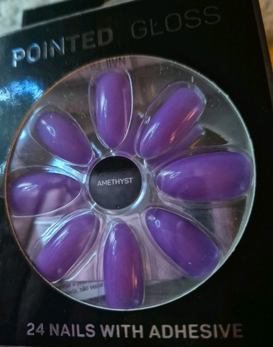 Pointed amethyst gloss - amethyst,