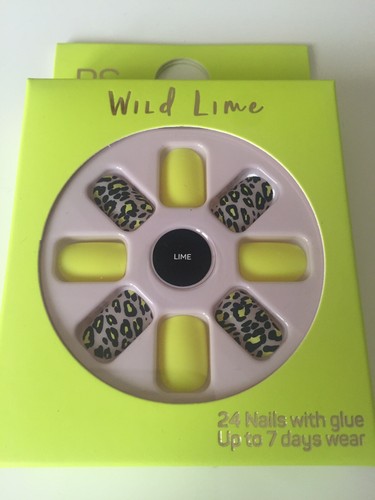 Wild lime false nails - wild,