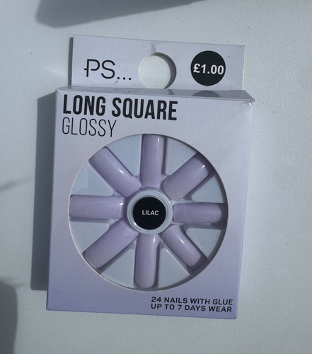 Primark long square - primark, glossy