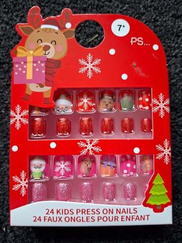 Chrismas nail press girls - press,