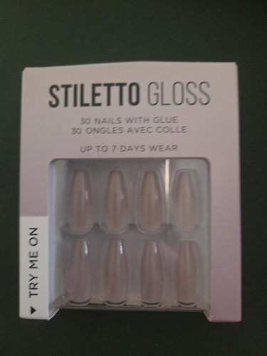 Full cover stilettto - cover, gloss
