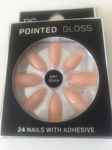 Soft touch pointed gloss false - soft,