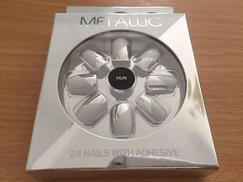 Hun metallic false nails - hun,
